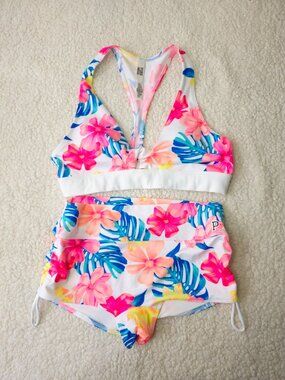 NWOT PINK Victoria's Secret Ultimate Two Piece Swimsuit